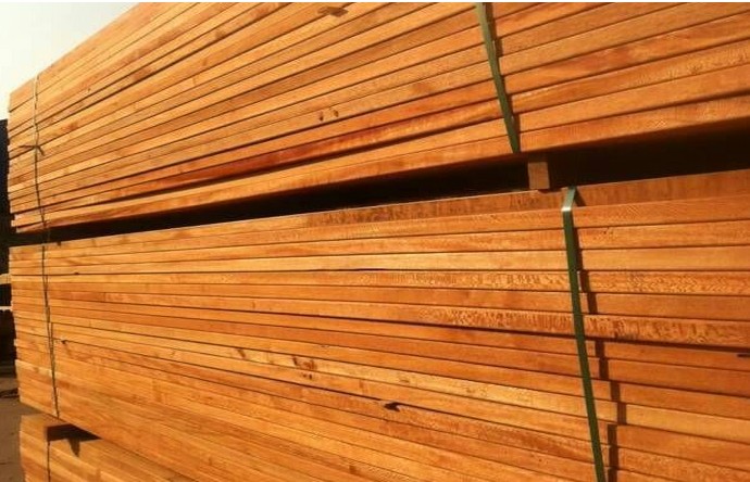 1800mm Long Plank Kampas Solid Wood Flooring Timber